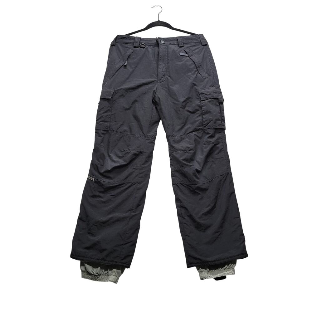 Turbine Youth Large Snow Pants Black Cargo Insulated Ski Snowboard Winter